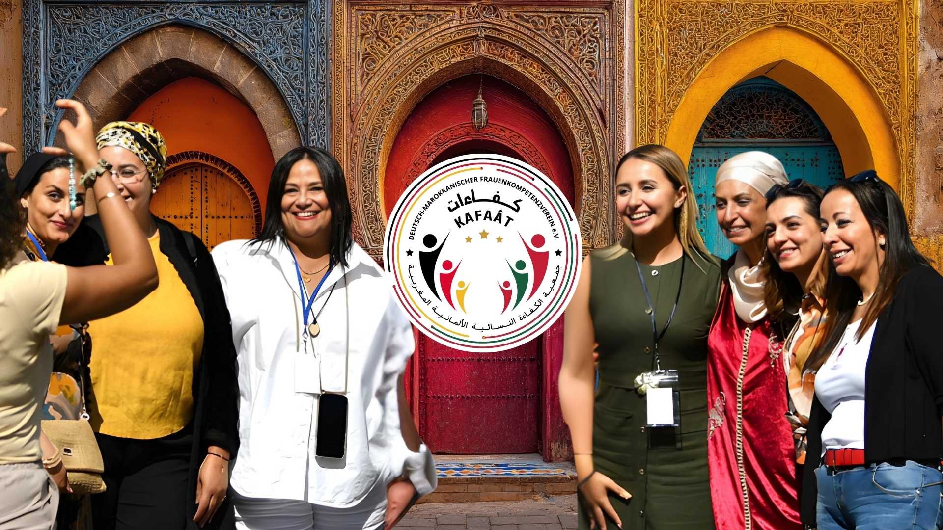 Kafaât Frauen vor marokkanischen Toren